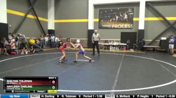 73 lbs Round 2 (4 Team) - Hayleigh Darling, Chasing Titles vs Rhilynn Tolzman, MN Storm 2