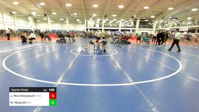 81 lbs Quarterfinal - Joseph Marchesseault, Cranston vs Micah Mcgrath, Smitty's Wrestling Barn