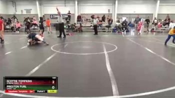 130 lbs Round 2 (4 Team) - Preston Furl, SMWC vs Scottie Tompkins, Xtreme Team