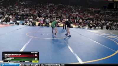 4A 113 lbs Cons. Round 3 - Ty Adams, Blackfoot vs Hazen Thompson, Century