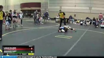 60 lbs Round 1 (3 Team) - LOGAN RAJNER, Elite Athletic Club vs Brennan Hart, Michigan Mutts