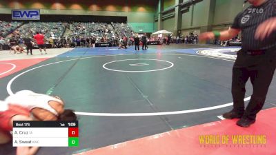 101 lbs Semifinal - Arcadius Cruz, Team Aggression vs Aiden Sweat, Kalispell Wrestling Club