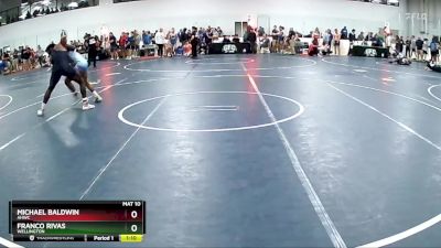 160 lbs Champ. Round 1 - Franco Rivas, Wellington vs Michael Baldwin, AHWC