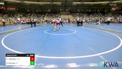 170 lbs Consi Of 8 #2 - Kaden Holladay, Wagoner Takedown Club vs Blayne Barnes, Bristow Youth Wrestling