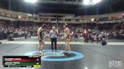 4A 172 lbs Cons. Round 3 - Xzander Garcia, Tucumcari vs Adryan Triana, Pojoaque Valley