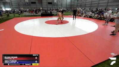 170 lbs Round 2 (8 Team) - Elijah Means, Kansas Red vs Nick Puskar, Pennsylvania Red