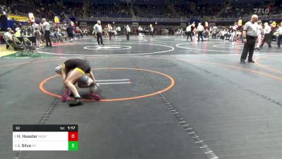 92 lbs Semifinal - Hadley Heaster, Montgomery vs Isla Silva, Mt. Lebanon