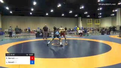 57 kg Consolation - Eric Barnett, Wisconsin RTC vs Louis Newell, Pittsburgh Wrestling Club