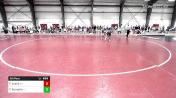 125 lbs 5th Place - Fred Luchs, Rhode Island College vs Taisei Kurachi, New York University