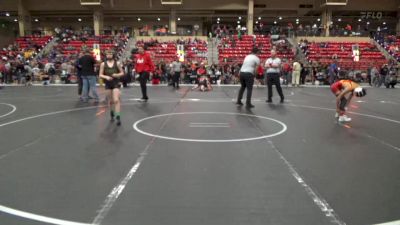 95 lbs Quarterfinal - James Greenleaf, Pratt Wrestling Club vs Oscar Gauna, South Central Punishers