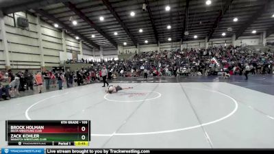 105 lbs Cons. Round 3 - Zack Kohler, Wasatch Wrestling Club vs Brock Holman, Delta Wrestling Club