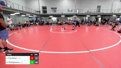 100 lbs Rr Rnd 5 - Jake Fiordaliso, Shore Thing WC vs Reese Montgomery, Dueling Bandits