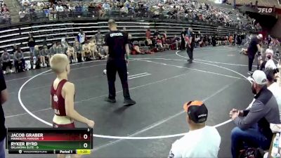 60 lbs Finals (8 Team) - Ryker Byrd, Oklahoma Elite vs Jacob Graber, Minnesota Maroon