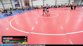 100 lbs Rd# 2 10:30am Friday - ELi Berry, Oklahoma Outlaws Red vs Jack Strumke, Terps XPress