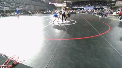 2A 182 lbs Quarterfinal - Owen Carpenter, Sedro-Woolley vs Benjamin Gomez, North Kitsap