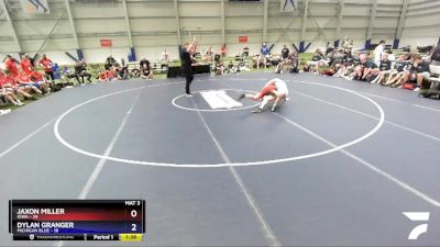 152 lbs Round 1 (8 Team) - Jaxon Miller, Iowa vs Dylan Granger, Michigan Blue