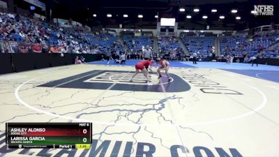 110 lbs Quarterfinal - Larissa Garcia, Wichita-North vs Ashley Alonso, Dodge City