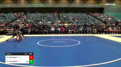 197 lbs Quarterfinal - Andrew Marsden, Oklahoma State vs Cale Davidson, Wyoming