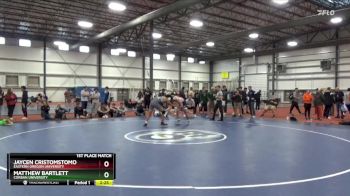 174 lbs 1st Place Match - Matthew Bartlett, Corban University vs Jaycen Cristomstomo, Eastern Oregon University