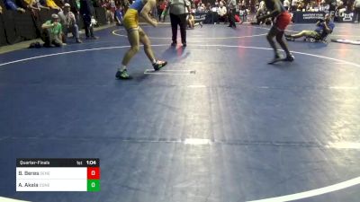175 lbs Quarterfinal - Brooks Beres, Seneca Valley vs Abdoul Akala, Conestoga Valley