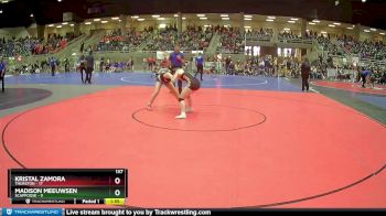 137 lbs Round 3 (4 Team) - Madison Meeuwsen, Scappoose vs Kristal Zamora, Thurston