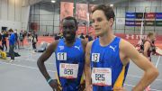 Jack Rowe and Amon Kemboi go 1-2 in the 3k, 7:38-a-piece