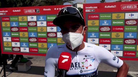 James Piccoli: Effects Of the Heat At The 2021 Vuelta A España