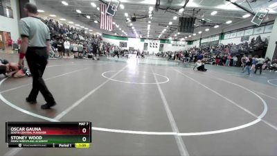 106 lbs Champ. Round 2 - Oscar Gauna, South Central Punisher vs Stoney Wood, Moen Wrestling Academy