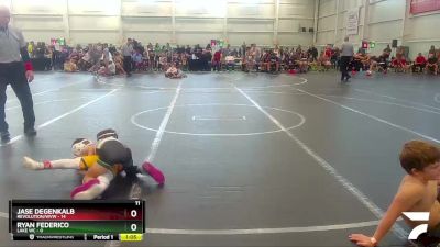 60 lbs Round 4 (8 Team) - Jase Degenkalb, Revolution/WVW vs Ryan Federico, Lake WC