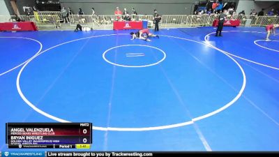 170 lbs Cons. Round 2 - Angel Valenzuela, Merced Bears Wrestling Club vs Bryan Iniguez, Golden Valley (Bakersfield) High School Wrestling