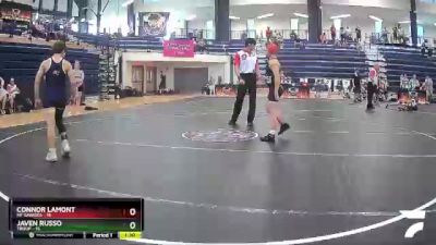 85 lbs Finals (8 Team) - Javen Russo, Troup vs CONNOR LAMONT, MF Savages