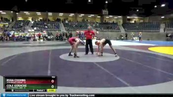 152 lbs Round 2 (4 Team) - Ryan Coombs, 2/1A Grant Union vs Cole Goracke, 2/1A Central Linn