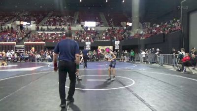 100 lbs Quarterfinal - Venyss Steingruber, Headwaters Wrestling Academy vs Stevie French, Cody Wrestling Club