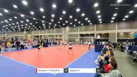 Elevation 17 Timberline vs balance 17 - 2022 JVA World Challenge presented by Nike - Expo Only