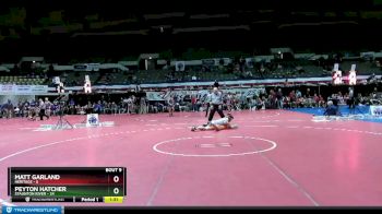 138 lbs Quarterfinals (16 Team) - Peyton Hatcher, Staunton River vs Matt Garland, Heritage