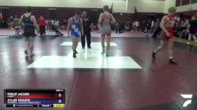 16U-12 lbs Round 2 - Philip Jacobs, LMWC vs Kyler Knaack, Immortal Athletics Wrestling C