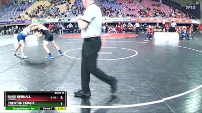 174 lbs Quarters & 1st Wb (16 Team) - Gage Bernall, Lander vs Trenton Munoz, Nebraska-Kearney