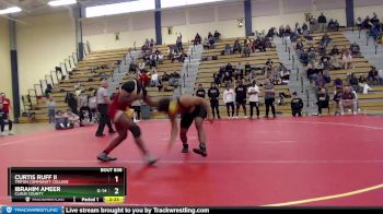 197 lbs Semifinal - Ibrahim Ameer, Cloud County vs Curtis Ruff Ii, Triton Community College