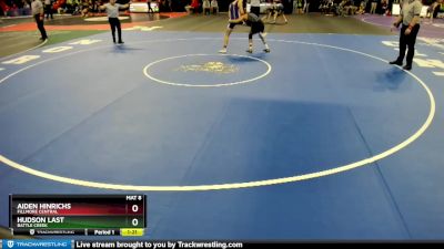 Champ. Round 1 - Aiden Hinrichs, Fillmore Central vs Hudson Last, Battle Creek