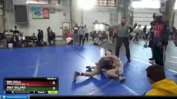 88 lbs Round 3 (6 Team) - Ben Ziola, Dynasty Death Row vs Reef Dillard, PA Alliance Red