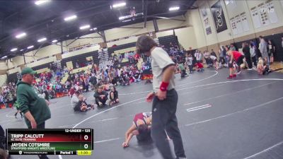 125 lbs Round 5 - Tripp Calcutt, Kc Elite Training vs Jayden Cotsmire, Stratford Knights Wrestling