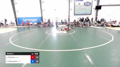 60 kg Rr Rnd 4 - Jonah Paulino, Doughboy vs Cameron Chinavare, Michigan Grapplers