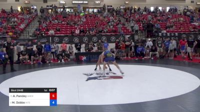 44 kg Rnd Of 16 - Arav Pandey, American Dream Wrestling Club vs Mick Dobbs, Interior Grappling Academy