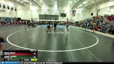 150-152 lbs Round 1 - Rock Rezac, Ogallala vs Dane Larsen, Fort Collins