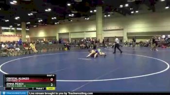 145 lbs Round 2 (10 Team) - Emma Peach, Iowa Pin-A-Sarus vs Crystal Alonzo, MXW Purple