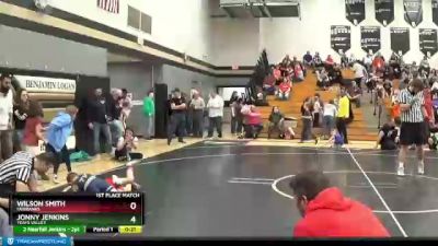 53 lbs 1st Place Match - Wilson Smith, Fairbanks vs Jonny Jenkins, Teays Valley