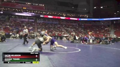 3A-152 lbs Quarterfinal - Jacob Helgeson, Johnston vs Dominic Tigner, Norwalk