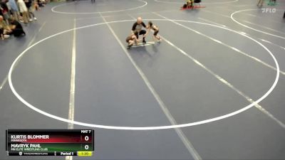 Champ. Round 1 - Kurtis Blommer, Minnesota vs Mavryk Pahl, MN Elite Wrestling Club