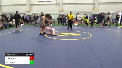 C-126 lbs Round Of 32 - Jason Downs, MI vs Nickolai Kaye, OH