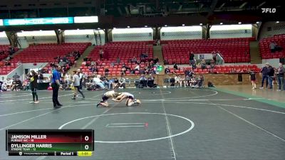 68 lbs Semis (4 Team) - Dyllinger Harris, Xtreme Team vs Jamison Miller, Pursuit WC